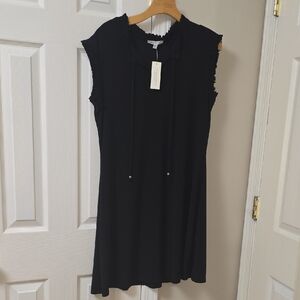 Elegant Black Midi Dress